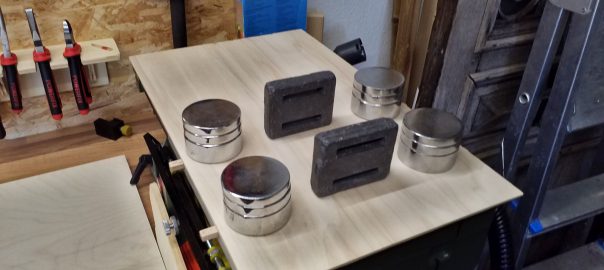Werkstatt: Schiebeschlitten für Mini-Tischkreissäge